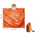 Outdoor Emergency Thermal Raincoat