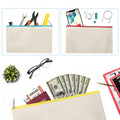 Canvas Pencil Bag Large Capacity Stationery Bag