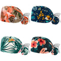 Ribbon Tie Big Hair Surgical Cap (Imprinted)