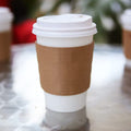 Hot Drink Cup Jacket For 10 Oz - 20 Oz