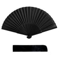 Handheld Folding Fan With Storage Bag