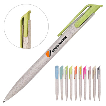 Eco-friendly Wheat Straw Ballpoint Pen