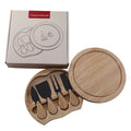 Harper Mini Bamboo Cheese Board Knife Set