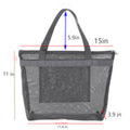 Mesh Beach Tote Shoulder Handbag