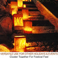 Halloween Pumpkin Lantern Decoration With Remote Control