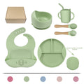 6-Pack Silicone Baby Feeding Set