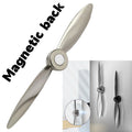 Metal Magnetic Spinning Airplane Propeller Letter Opener