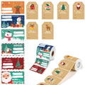 250pcs Christmas Gift Tags (2.95 x 1.6 Inch)