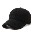 Adjustable Autumn Winter Lamb Hair Cap Warm Baseball Hat
