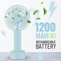 1200Mah Handheld Mini Usb Fan