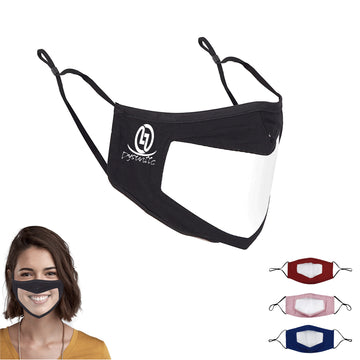 Transparent Cotton Face Mask