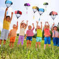 Children Hand Throwing Parachute Toy