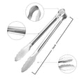Mini Stainless Steel Serving Tongs