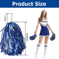Metallic Cheer Pom Pom Shiny Foil Handheld Spirit