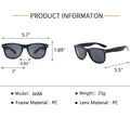 Single Color Matte Sunglasses