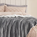 Bedsure Sherpa Fleece Throw Blanket For Couch