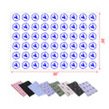 White Semitransparent Full Imprinted Wrapping Tissue Paper