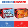 Large Insulated Reusable Grocery Cooler