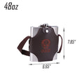 Stainless Steel Outdoor Wine Bottle With Leather Case