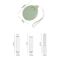 Portable 3-In-1 Stainless Steel Manicure Set