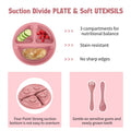 6-Piece Baby Silicone Feeding Set
