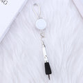 Carabiner Retractable Badge Reel With Pen
