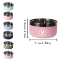 50 Oz Double Wall Stainless Steel Bowls