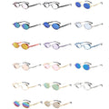 Steampunk Style Round Sunglasses