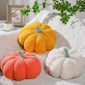 Plush Pumpkin Throw Pillow