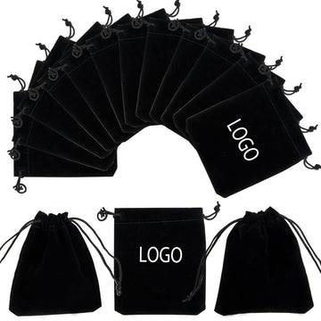 Jewelry Flannel Drawstring Organizer