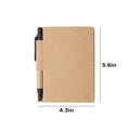A6 Kraft Paper Notebook With Pen
