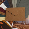 Linen Weave Western-Style Triangle Envelope