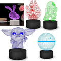 Acrylic Shape Custom USB 16 Colors Remote Control Night Light