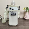 Mesh Water Bottle Holder Crossbody Water Bottle Sling Bag