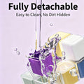 Magnetic Cube-Shaped Pill Box With Handle