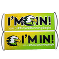Custom Retractable PET Hand Banner For Events