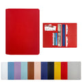Pu Passport Cover With Card And Ticket Slot