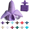 Square Solid Washable Polyester Soft Cloth Napkins