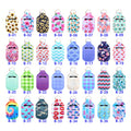 Neoprene Hand Sanitizer Holder Keychain-Full Color