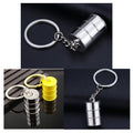 Oil Drum Keychain