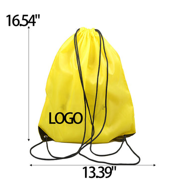 Colorful Polyester Drawstring Backpack
