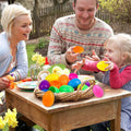 Plastic Colourful Easter Eggs