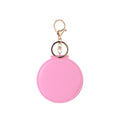 Round Compact Mirror Keychain