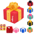 3 Inch  Screw-On Surprise Prank Gift Box - Christmas Edition
