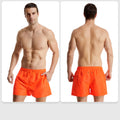 Summer Solid Color Elastic Quick Dry Lightweight Beach Short