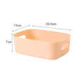 Versatile Plastic Desktop Storage Container Desk Organizer