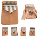 Wooden 17 Key Kalimba Thumb Piano