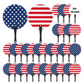 Full Color Plastic Hand Fan