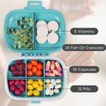 8 Compartments Portable Pill Case