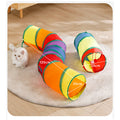 S-Shaped Folded Pet Tube With Interactive Peephole